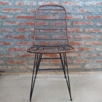 Alternative view of SILLA DE MIMBRE ALICIA