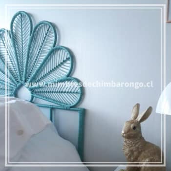 Alternative view of RESPALDO DE CAMA FLOR CALIPSO  1 1/2P