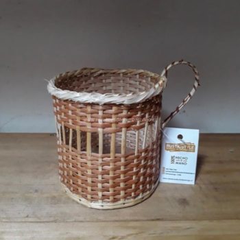 JARRÓN DE MIMBRE 12CMS