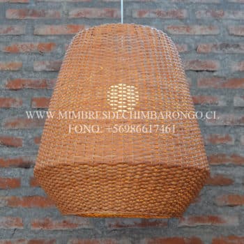 LAMPARA DE MIMBRE DIANA