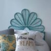 RESPALDO DE CAMA FLOR CALIPSO  1 1/2P