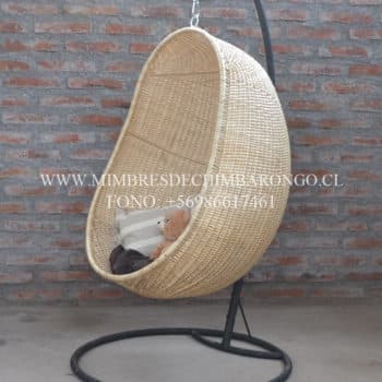 Alternative view of SILLÓN COLGANTE GOLONDRINA - CON PEDESTAL