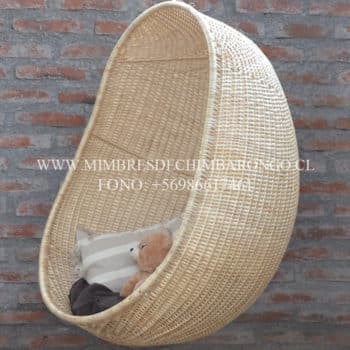 Alternative view of SILLON COLGANTE TEJIDO GOLONDRINA
