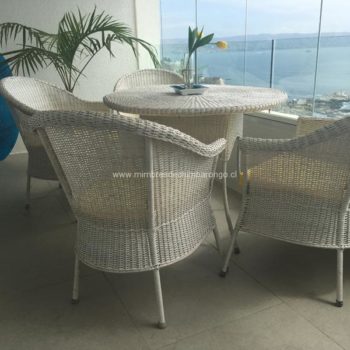 Alternative view of Comedor de Mimbre Sol