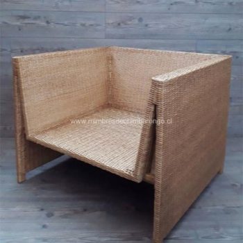 SILLÓN DE  MIMBRE M