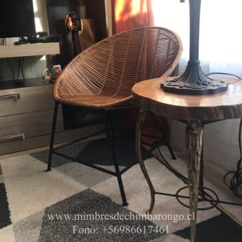 Alternative view of Sillón de mimbre Lorenzo