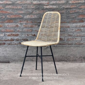 SILLA DE MIMBRE FLECHA NATURAL