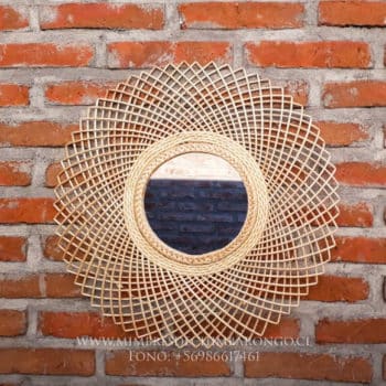 Espejo de Mimbre 60cm