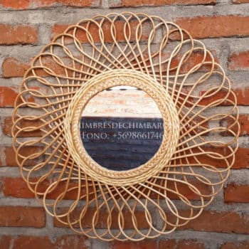 Espejo de Mimbre 60cm