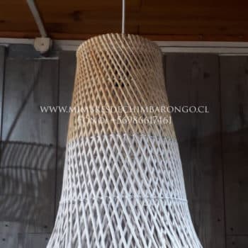 Lampara Colgante Bicolor