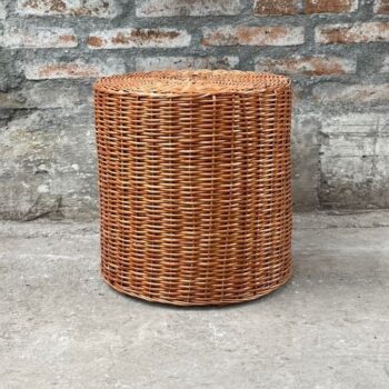 Puff de mimbre Oliver