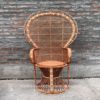 SILLÓN JULIO IGLESIAS MIMBRE COCIDO ENREJADO