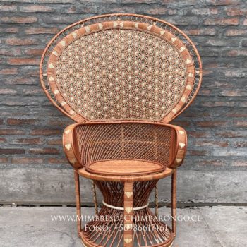 SILLÓN JULIO IGLESIAS MIMBRE COCIDO