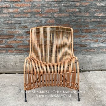Alternative view of Sillón de mimbre Ana