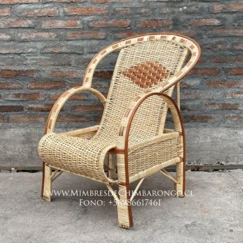 Sillón de mimbre Tanque