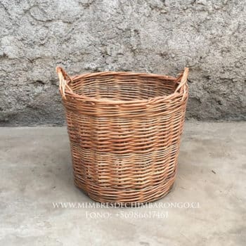 CANASTO DE MIMBRE 45x38 cm