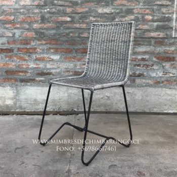 SILLA DE MIMBRE RUSTICA