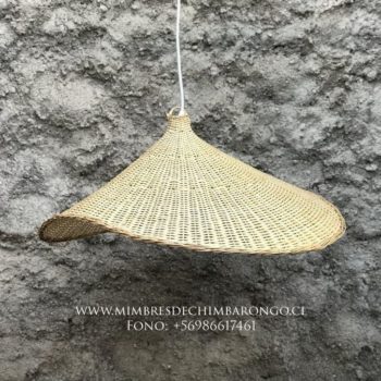 Lámpara de mimbre Asia