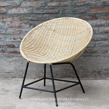 Sillón de Mimbre Nido Natural