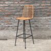 Silla de Bar Tejido Fleha