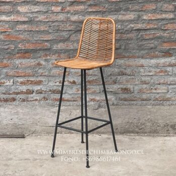 Silla de Bar Tejido Fleha