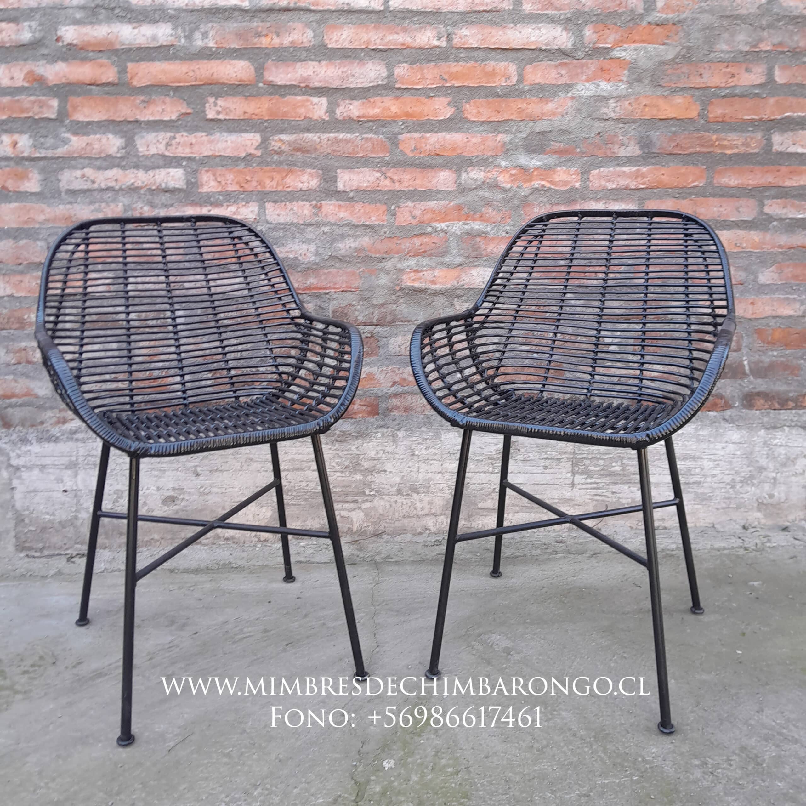Conjunto Sitial de mimbre Alfonso
