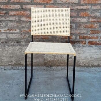 Alternative view of SILLA DE MIMBRE TEJIDO ESPECIAL