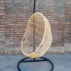 SILLÓN COLGANTE HUEVO EMPALIZADO- CON PEDESTAL