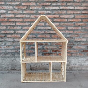 Alternative view of Repisa de mimbre casita