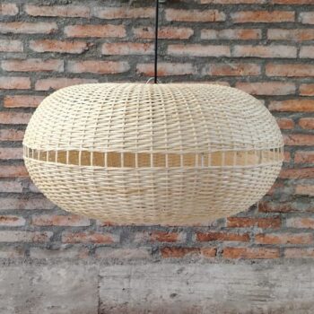 Alternative view of Lámpara de mimbre Cielo